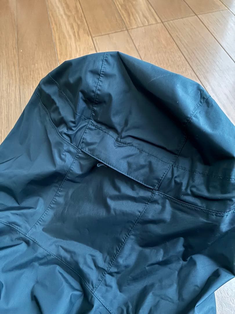 THENORTHFACE ウーロスフィールドユーティリティポンチョ 黒 雨具