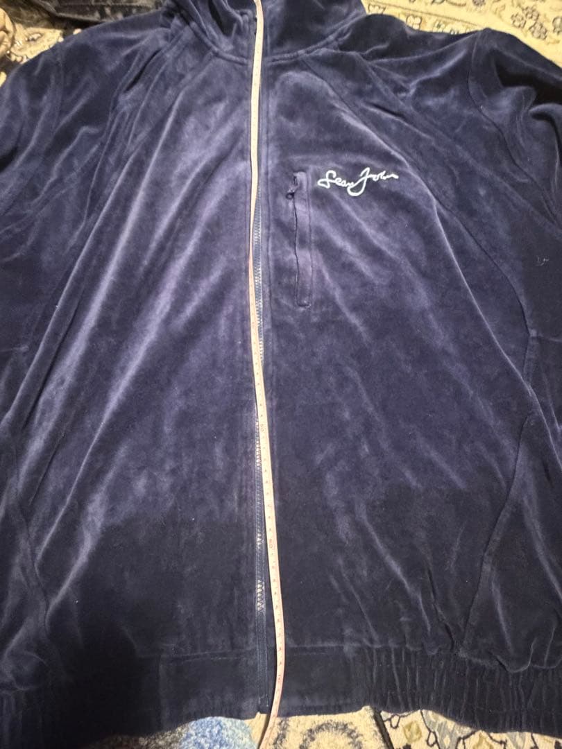 sean johnベロアセットアップ