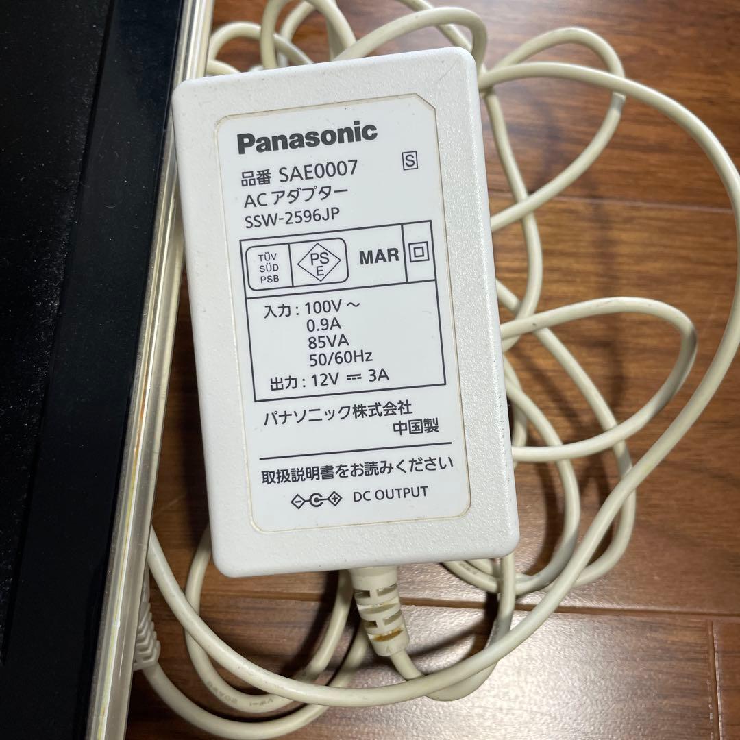 Panasonic ポータブルテレビ 本体