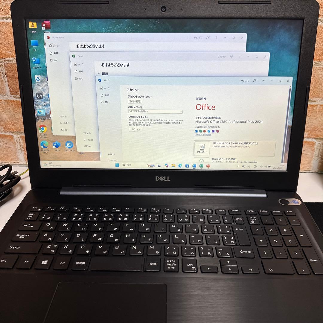 美品DELL ノートPC FHD SSD/HDD1TB Win11 オフィス付き