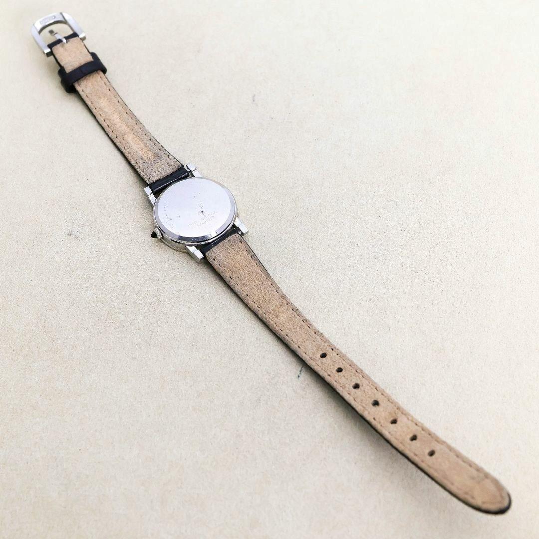 稼働 SEIKO CREDOR 腕時計 1400 ブラック文字盤 1386