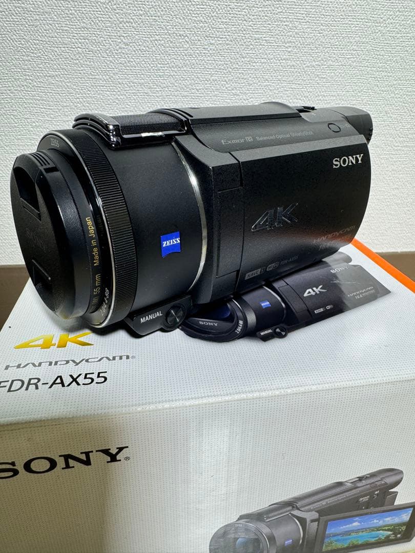 SONY ハンディカム FDR-AX55/純正アクセサリーキット付き
