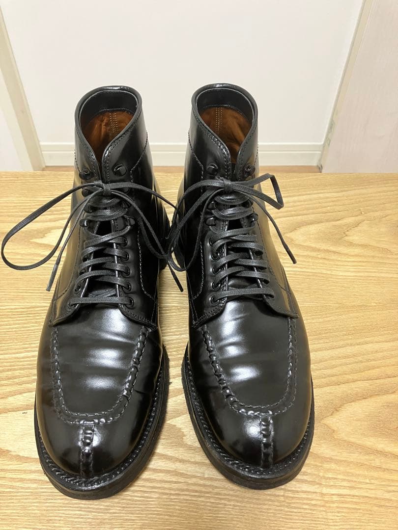 h*k様 Alden タンカーブーツ7.5D 4545H コードヴァン