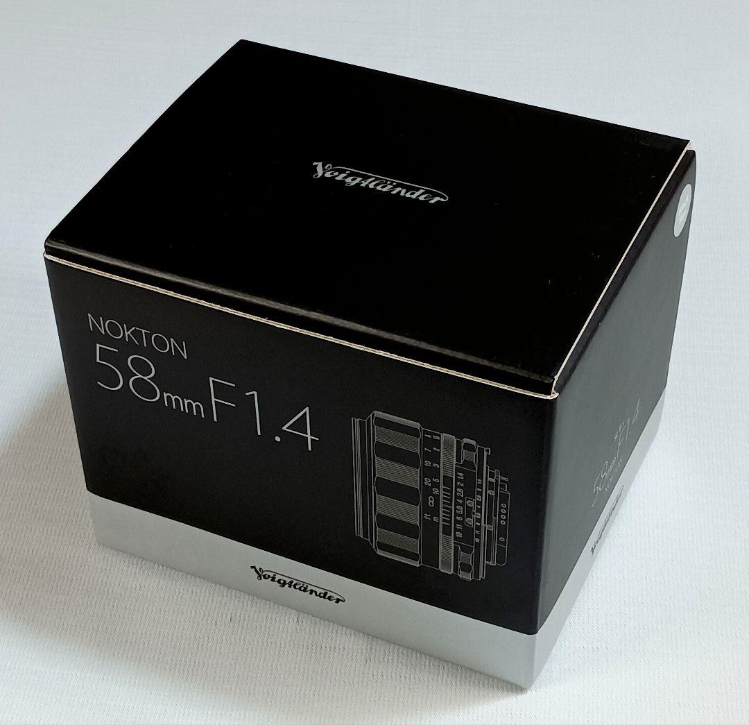 新品 NOKTON 58mm f1.4 SL II 1年保証 キタムラ購入