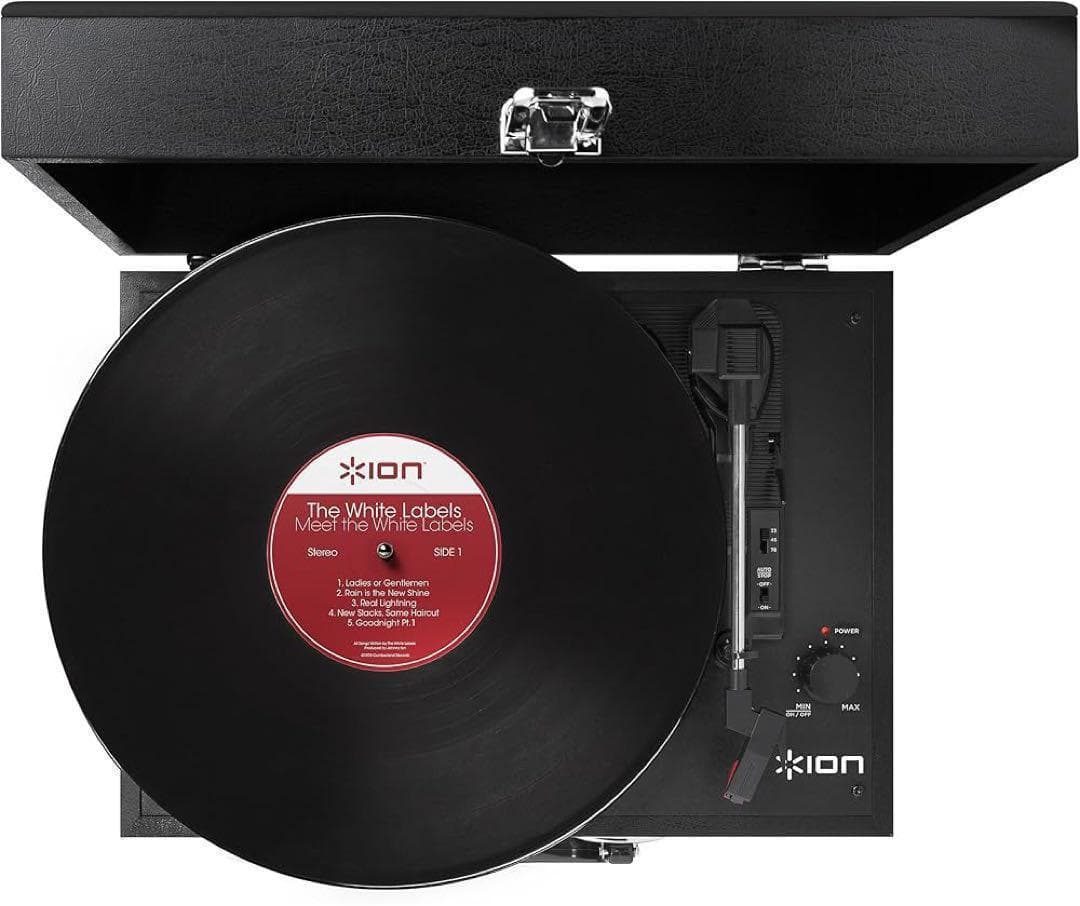 レコードプレーヤー　レトロ　スピーカー内蔵