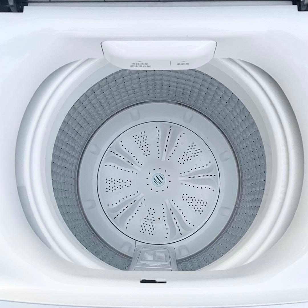 【美品】2025年製 Haier 全自動洗濯機 5.5kg JW-U55B F