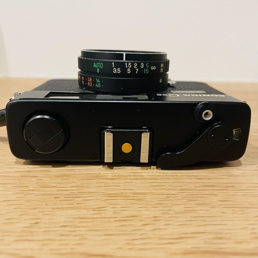 美品 シャッター◯ KONICA コニカ C35 Flashmatic ブラック