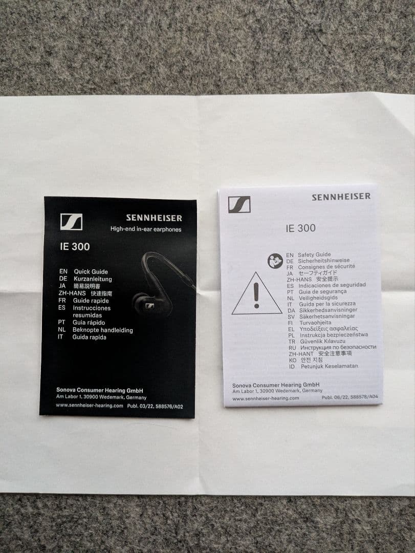 【美品.2/15まで】SENNHEISER IE300 ゼンハイザー