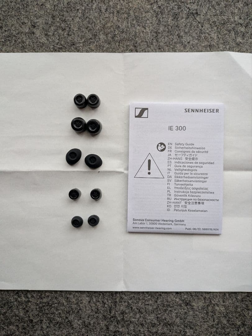 【美品.2/15まで】SENNHEISER IE300 ゼンハイザー