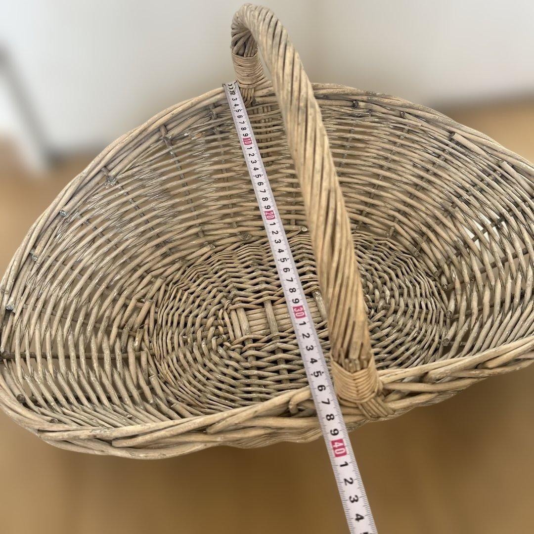 ザラホーム　かご　シャビー　2点セット　バスケット