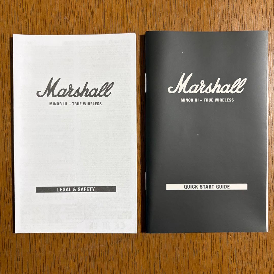 【早い者勝ち】Marshall MINORⅢ イヤホン 正規品