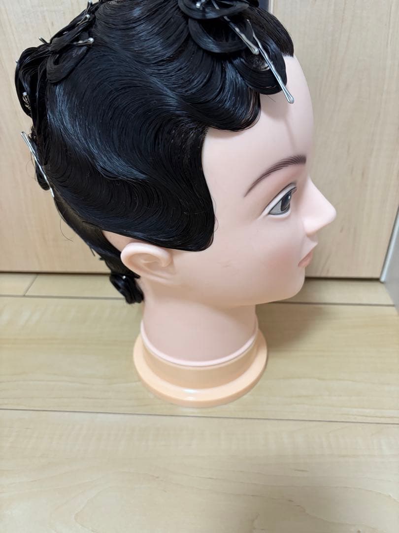 ほぼ新品✨国家試験合格者使用ウィッグ オールウェーブ1式 ローションサービス付き