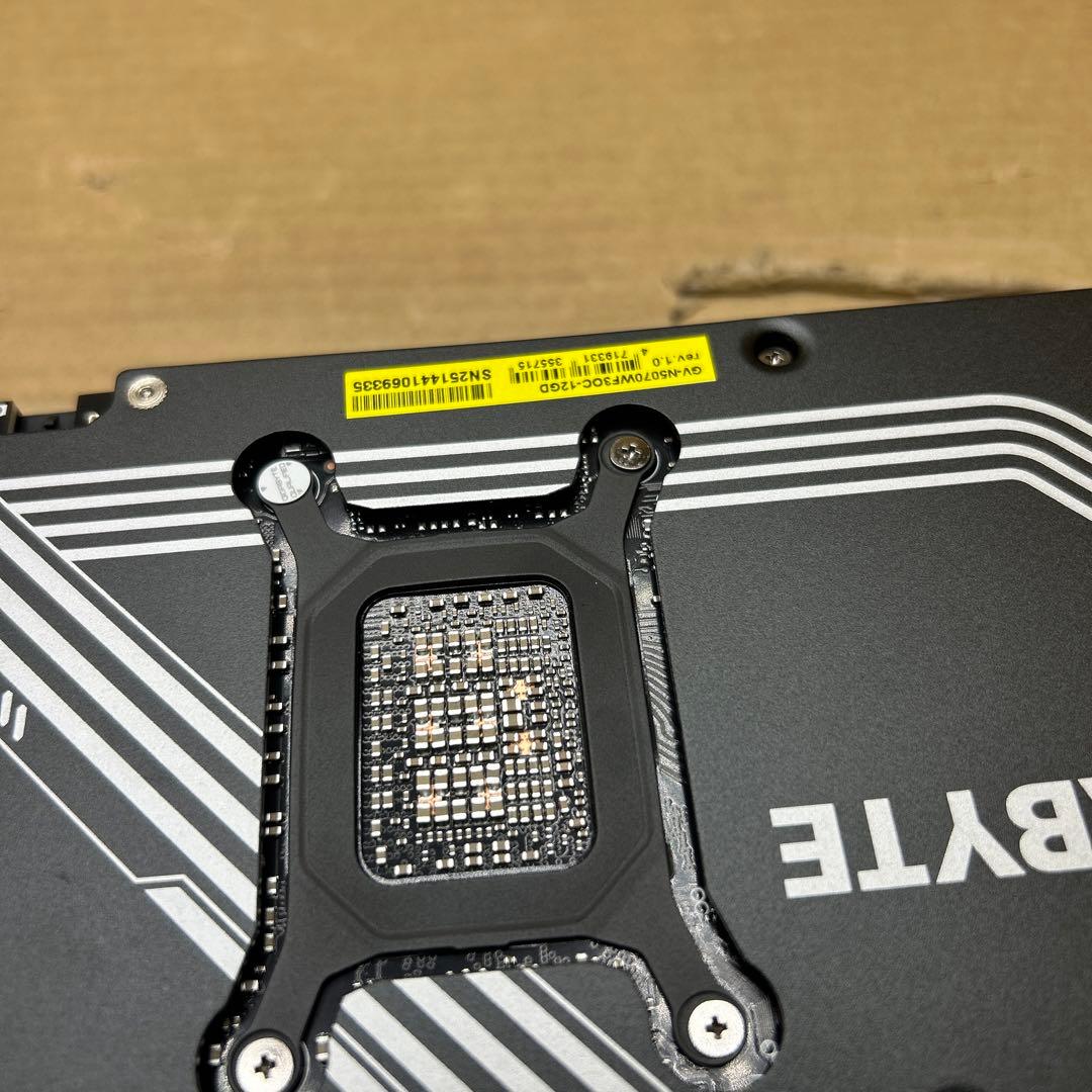 グラフィックボード・グラボ・ビデオカード GIGABYTE Geforce RTX5070 GDDR7 12GB