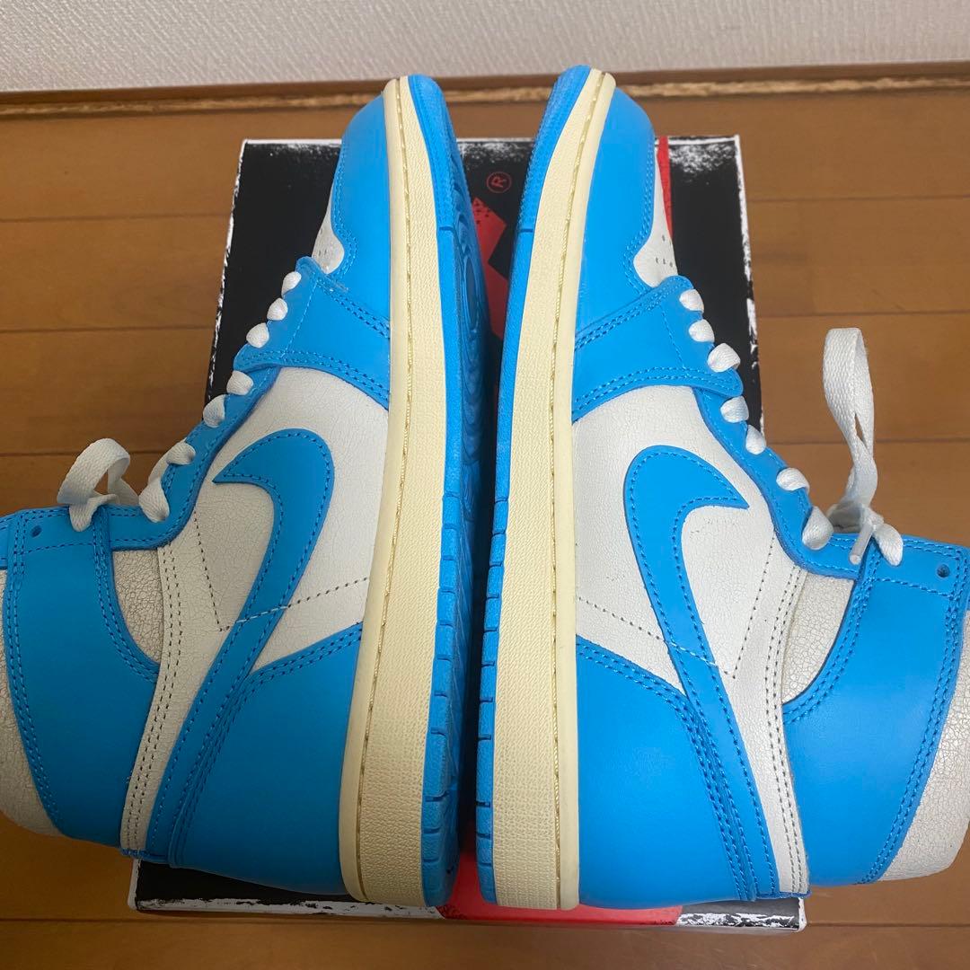 ナイキAIRJORDAN1レトロハイOG UNCReimagined26cm美品