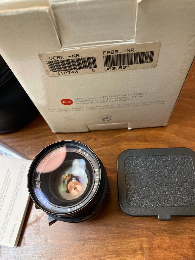 Leica SUMMILUX- M 1：1.4／35mmASPH Pre-FLE