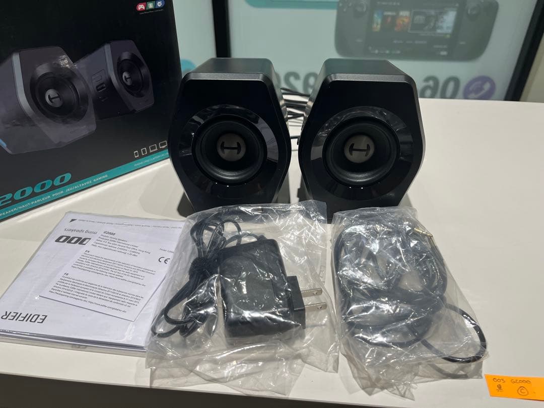 003黒/Edifier G2000 ゲーミング スピーカー パソコン PS5