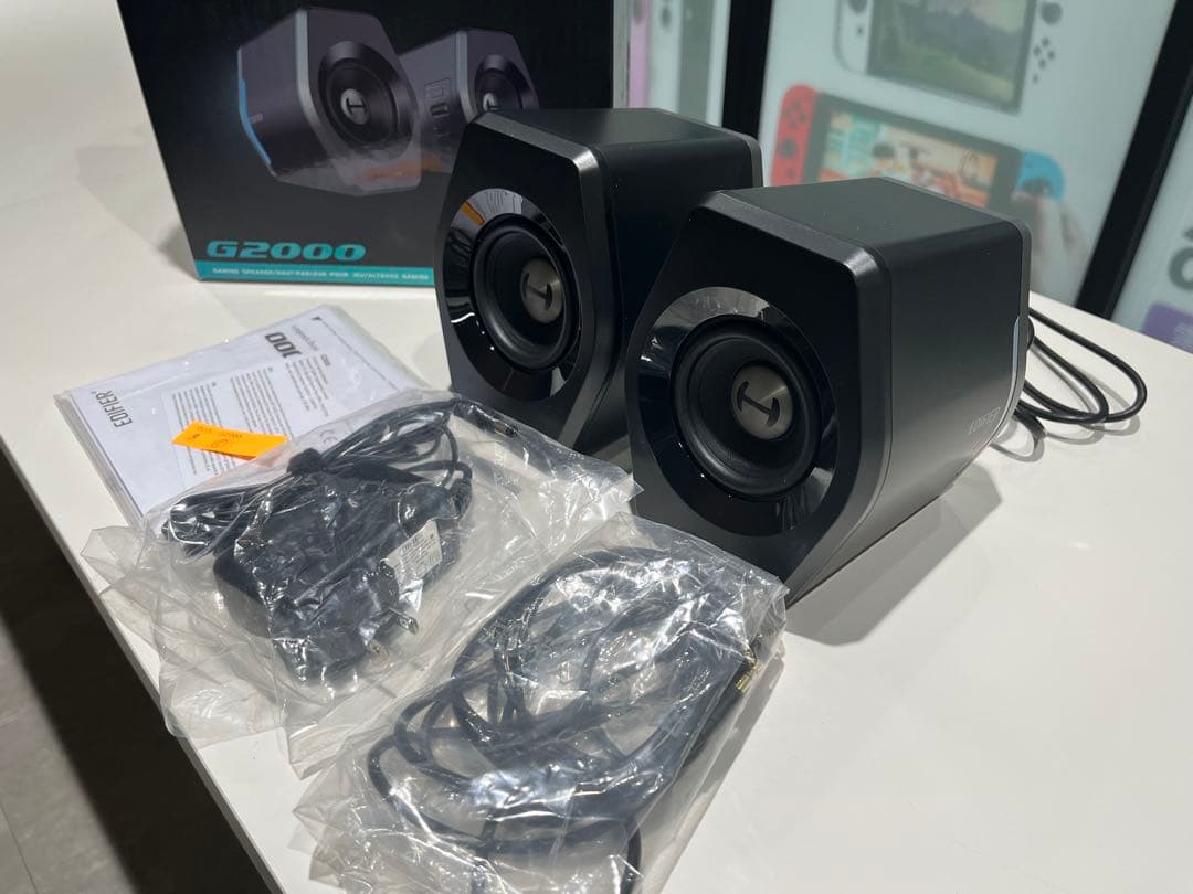 003黒/Edifier G2000 ゲーミング スピーカー パソコン PS5