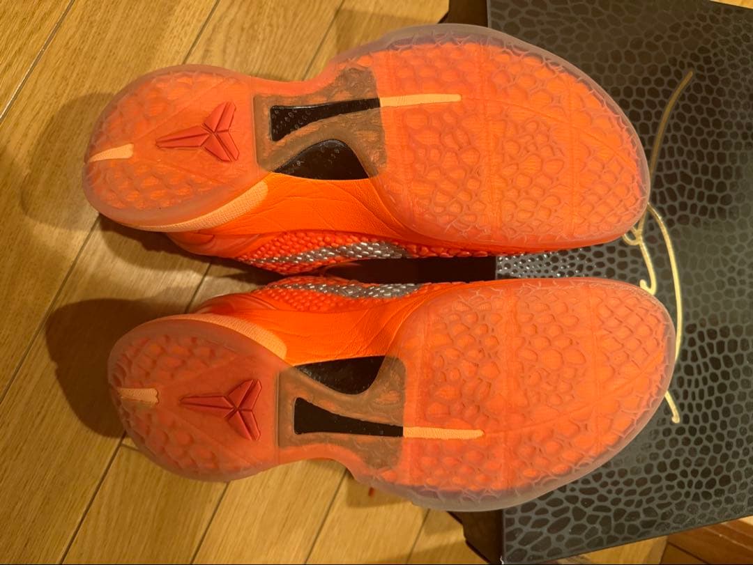 Nike Kobe 6 オレンジ シューズ(男性用)