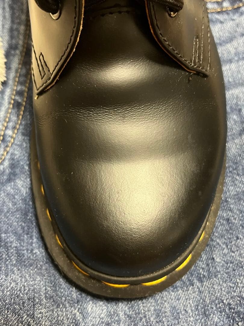 【極美品✨】ドクターマーチン 1461 3ホール 11837 UK4 黒