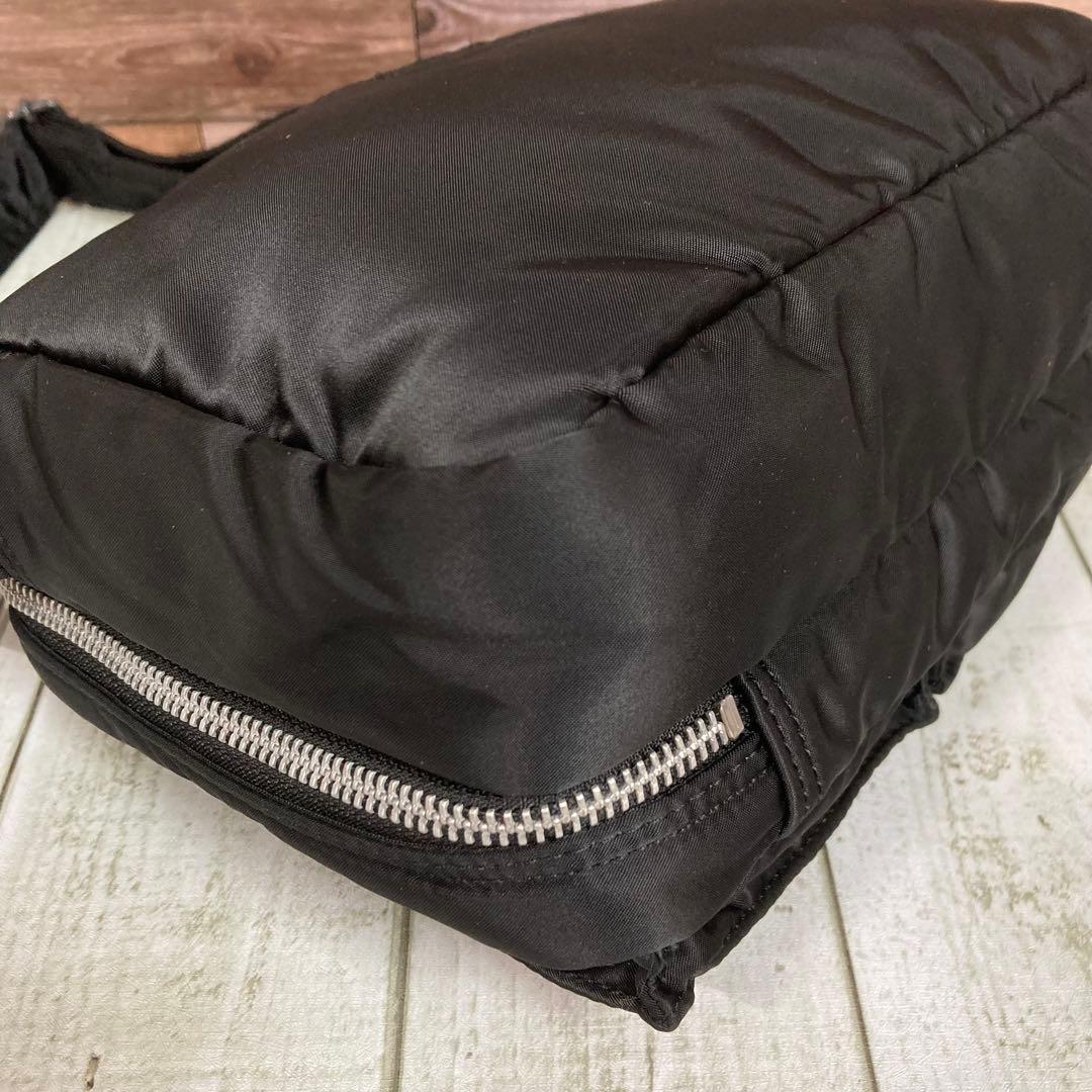 新品　ポーター PORTER タンカー　2層式　ショルダーバッグ　黒　吉田カバン