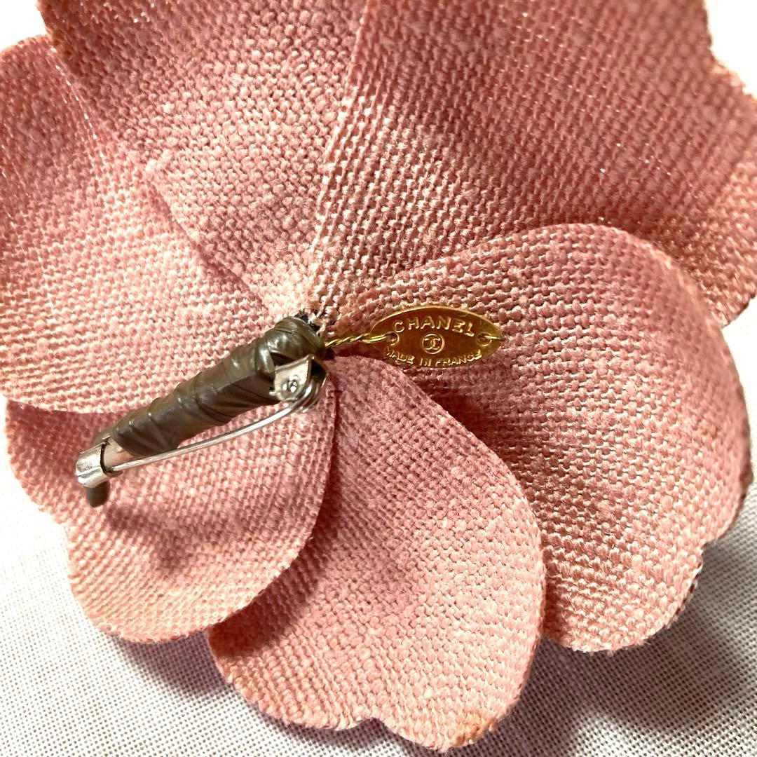 CHANEL カメリヤ　コサージュ　ブローチ（ヴィンテージ物）