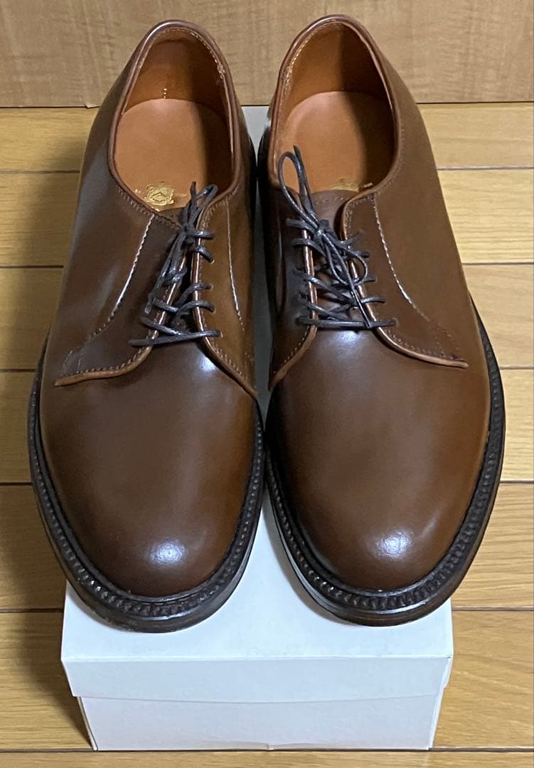 【新品未使用】Alden 9900 プレーントゥ ラベロコードバン 8E