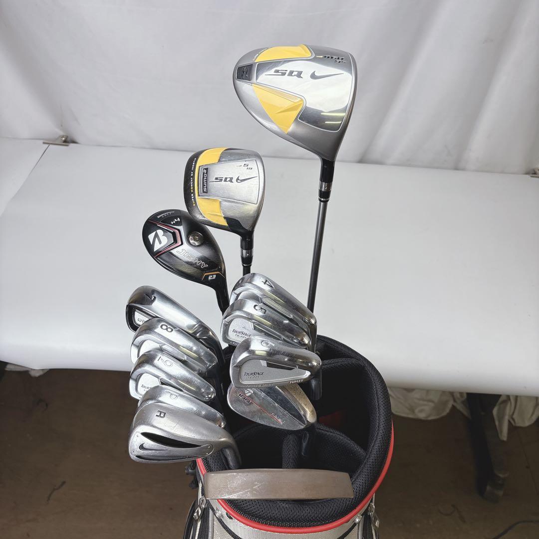 【激安‼️】NIKE SQ サスクワッチ ゴルフクラブセット キャディバッグ付