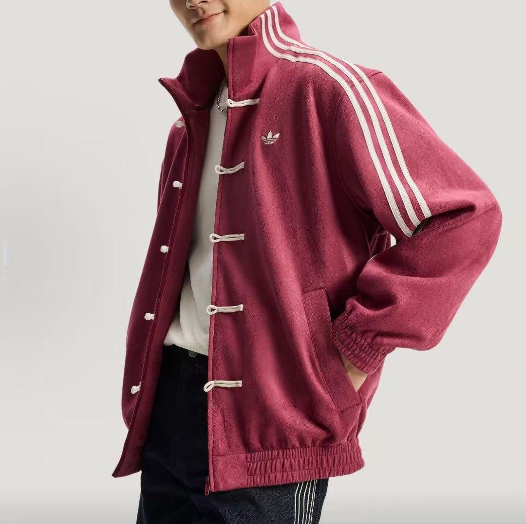 adidasアディダス 中国限定 蛇年トラックジャケット 赤Mサイズ”