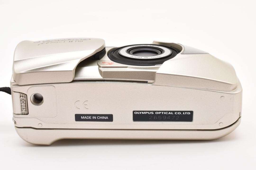 美品 OLYMPUS μ II 110 コンパクトフィルムカメラ