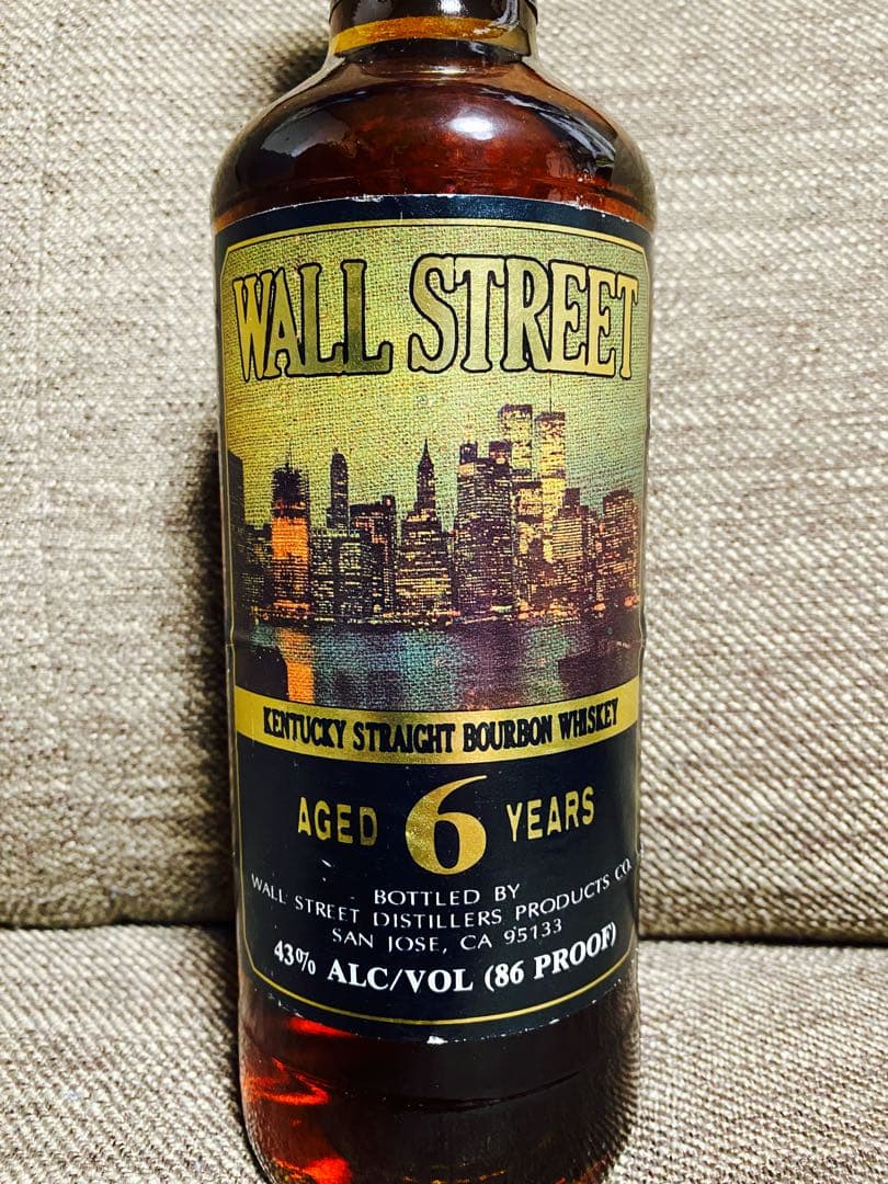 ウォールストリート　特級Wall Street 6年熟成 バーボンウイスキー