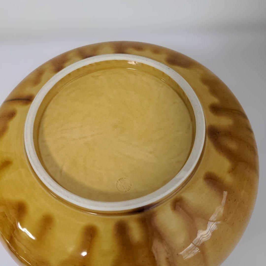 【超美品】五代 中村秋塘 作 九谷焼「三彩」 水差　茶道具