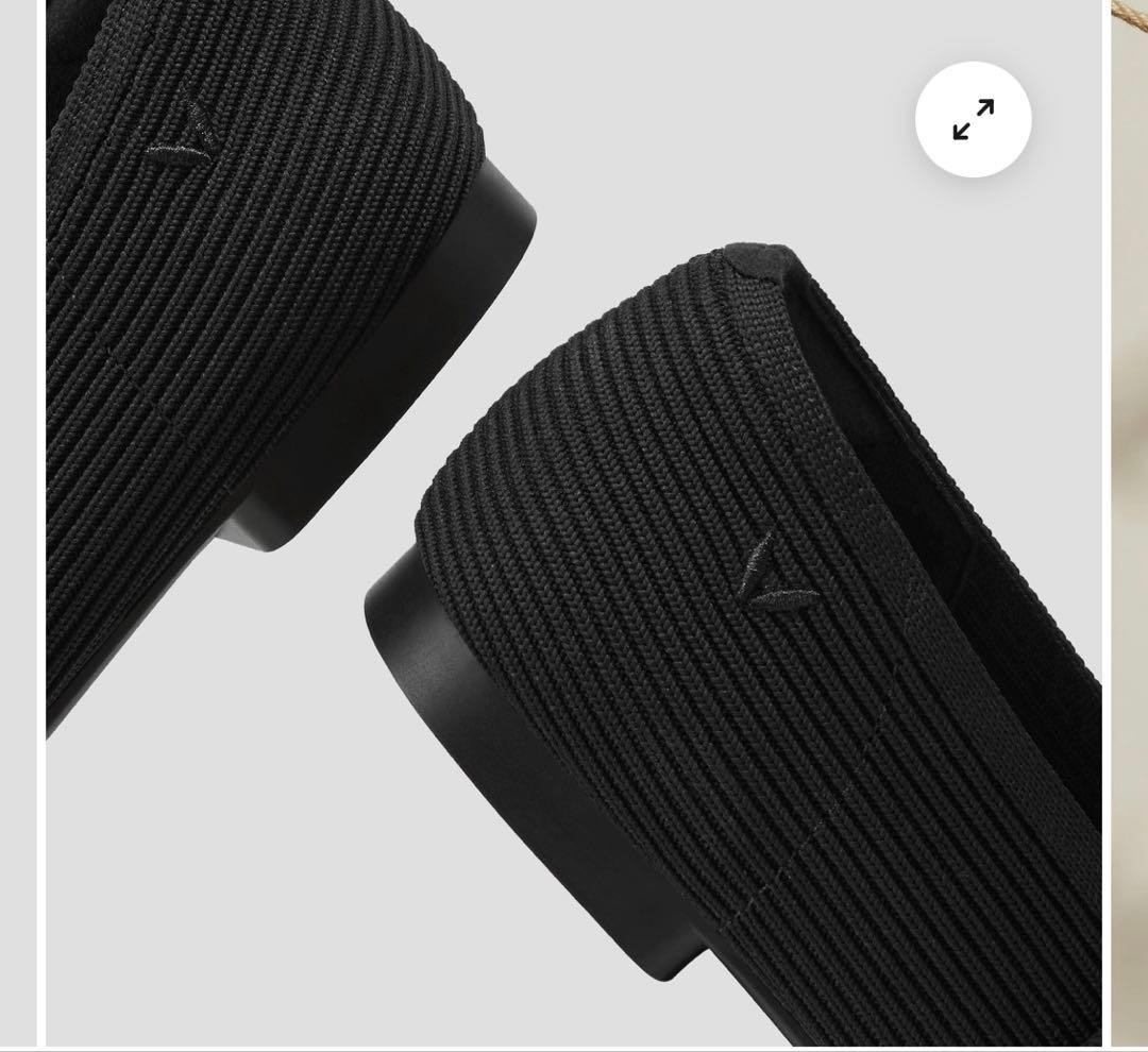 新品　VIVAIA メリージェーン　フラットシューズ　ブラック　超軽量　洗濯可