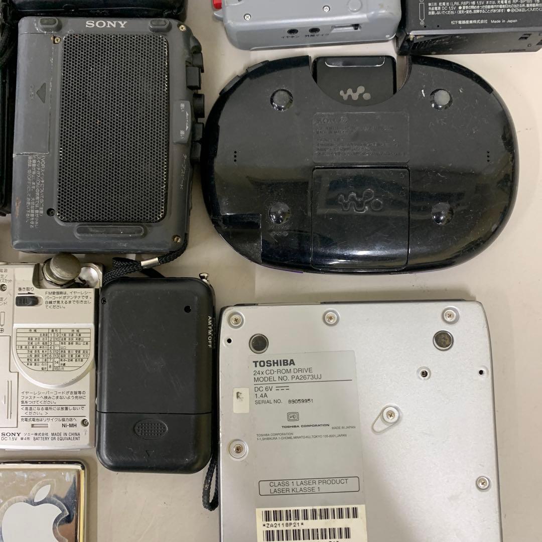 SONY.Panasonic.ポータブルプレーヤー.カセットプレーヤー.ラジオ