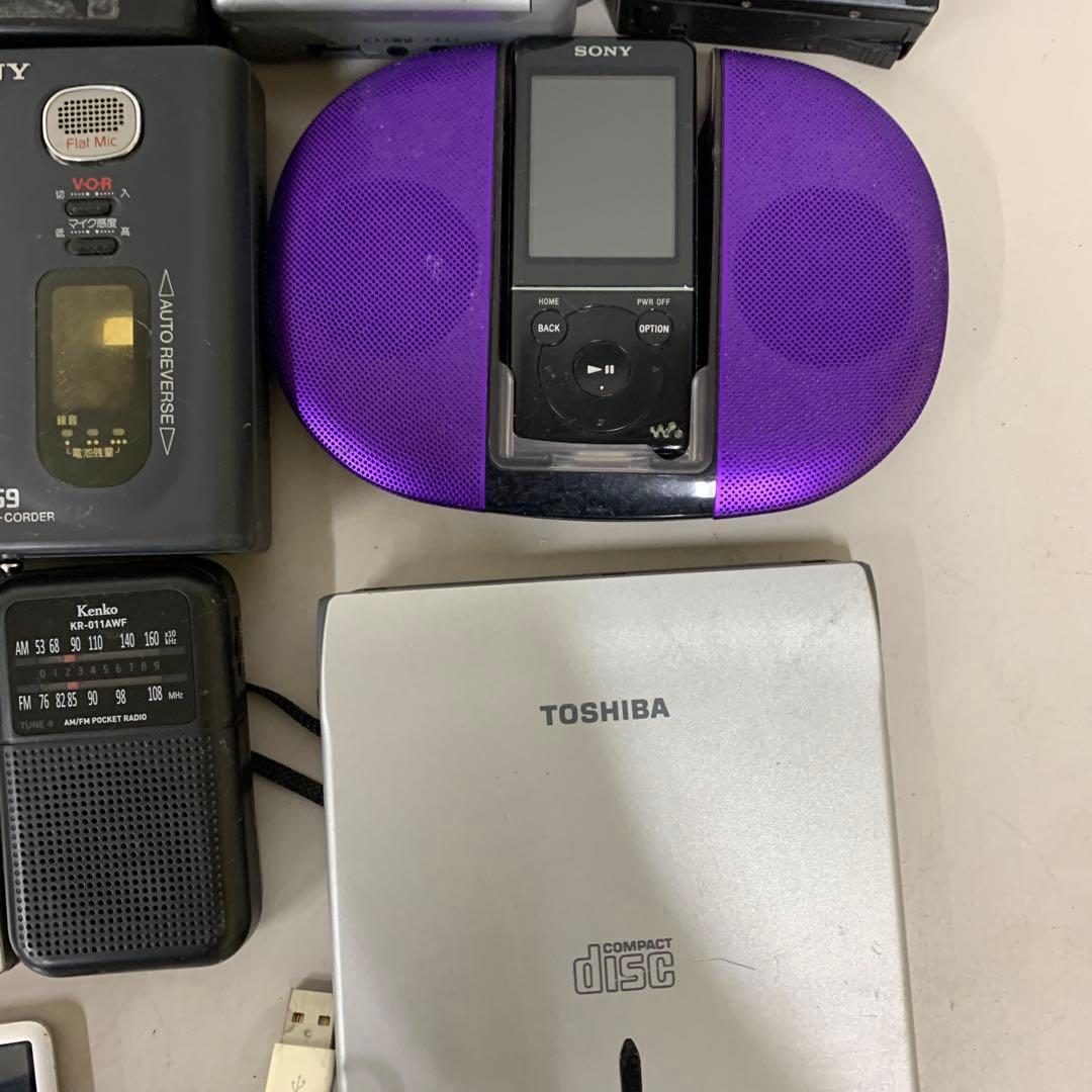 SONY.Panasonic.ポータブルプレーヤー.カセットプレーヤー.ラジオ