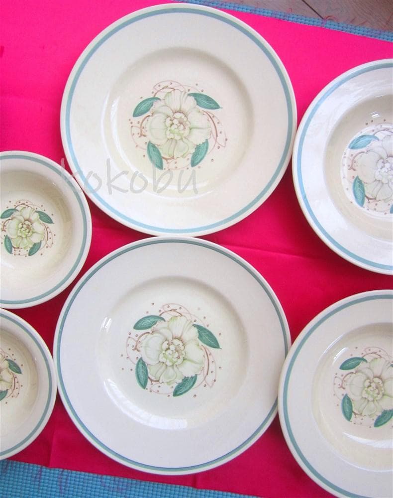 ８ピースセット【スージークーパー】ガーデニア（アースンウェアー）