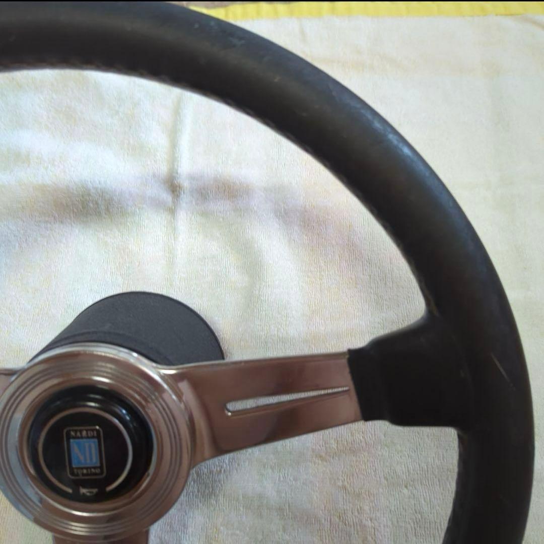 【当時物·貴重】ナルディ NARDI クラシック 36φ レザーステアリング
