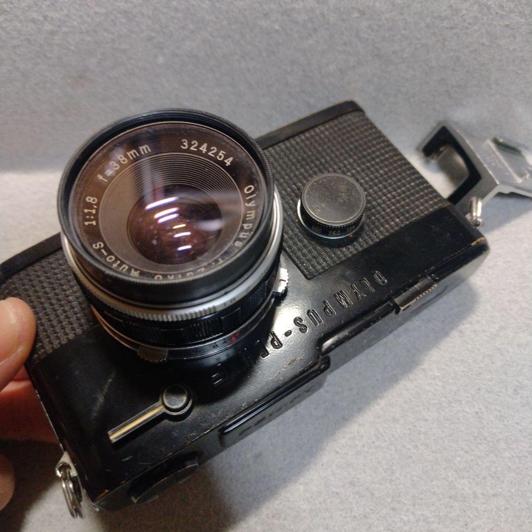 【レンズ付き】オリンパス　ペンFTブラック　　38mm F1.8