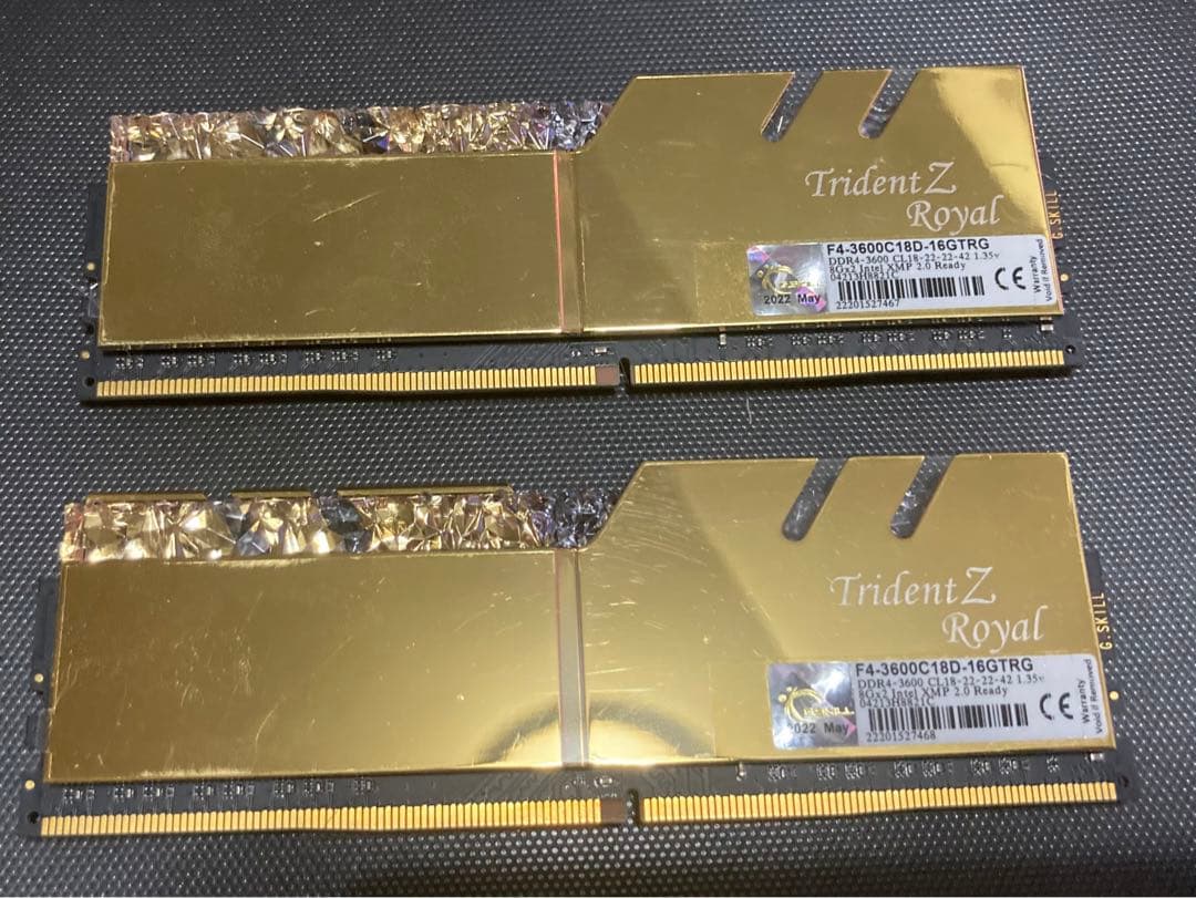 メモリー G.SKILLTrident Z  DDR4 3600MHz 16GB