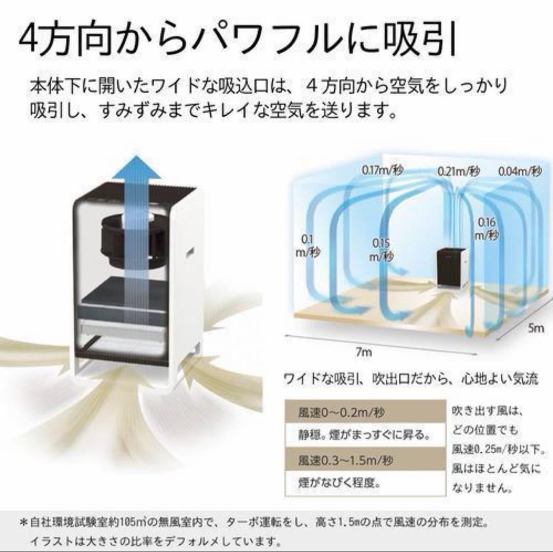 ダイニチ ハイブリッド式空気清浄機 CL-HB924-WT