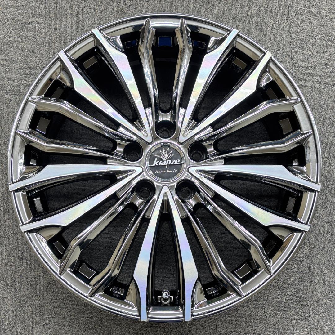 新品タイヤ付 weds クレンツェ フェルゼン 215/45R18 ノアクラウン