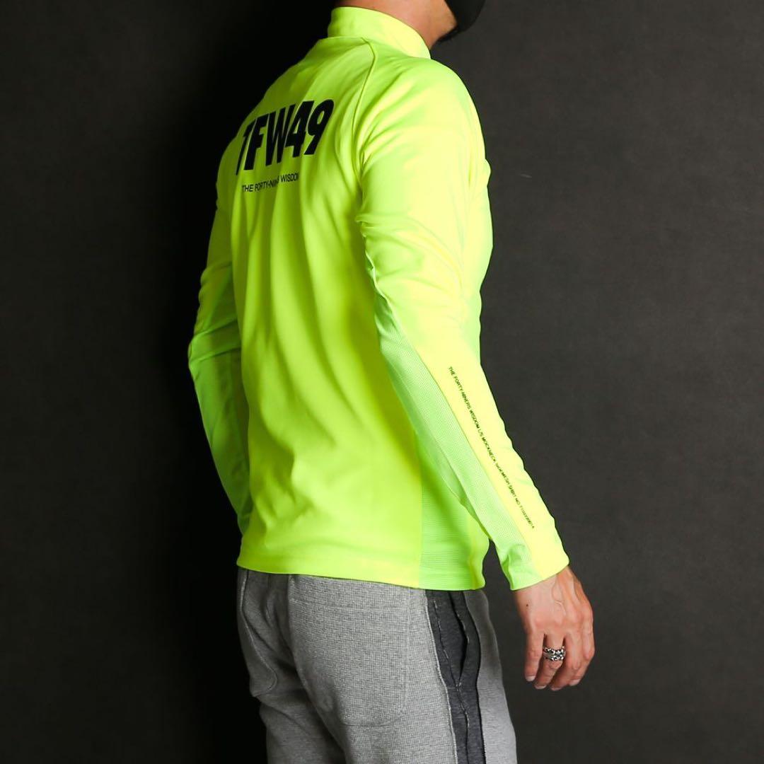 TFW49 モックネック サイドメッシュ　T102220014 XL