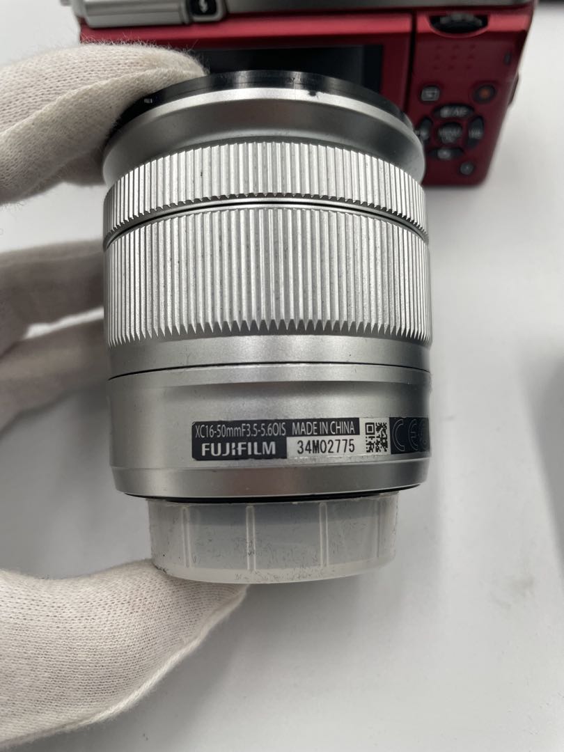 FUJIFILM X-A1 標準ズームレンズセット レッド