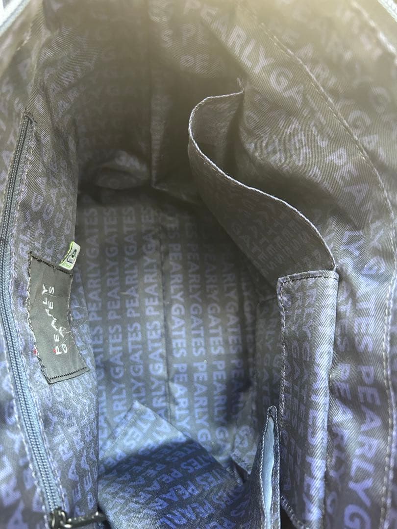 PEARLY GATES どうしちゃったPG 総柄　カートバッグ