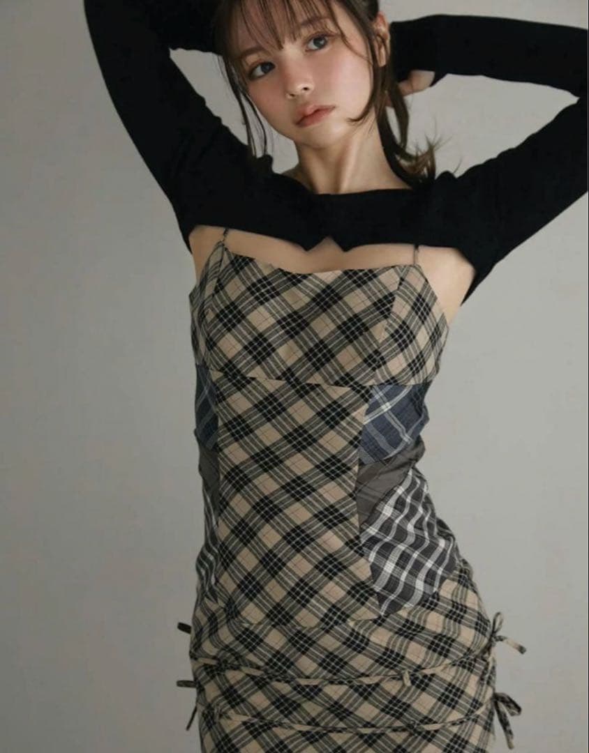 ワンピース Aine set mini dress S beige