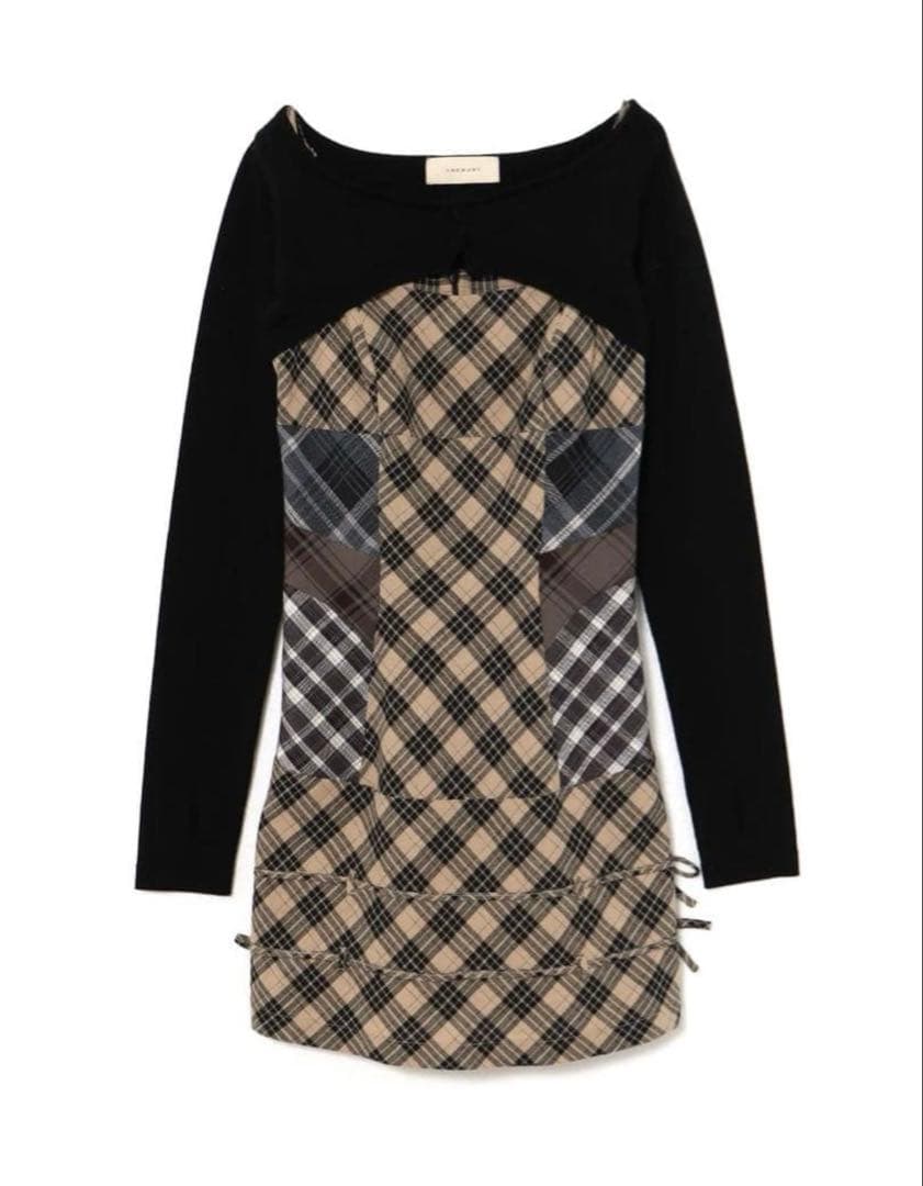 ワンピース Aine set mini dress S beige