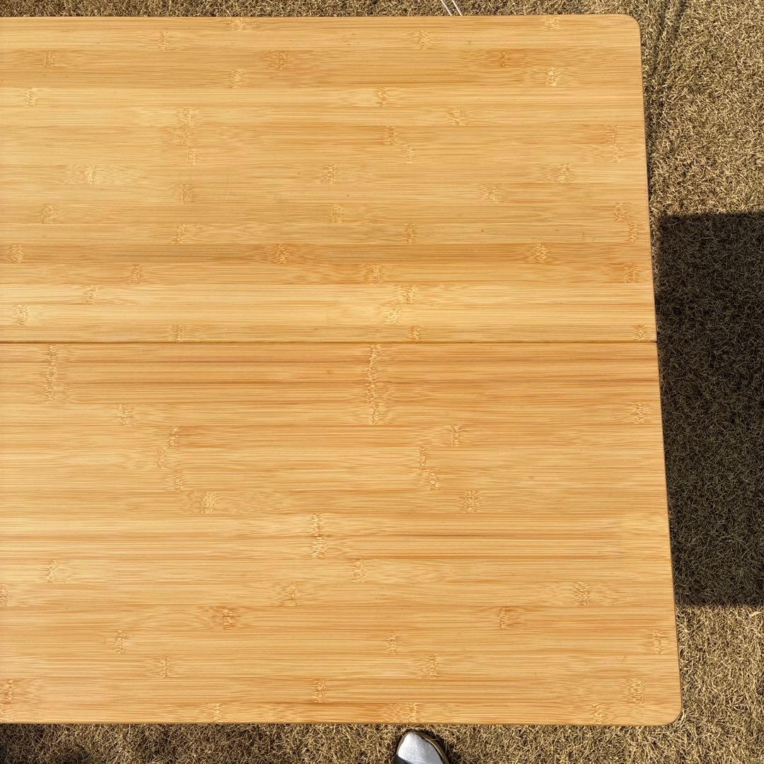 【美品】【旧モデル】スノーピーク ワンアクションテーブル竹 LV-010T 廃盤