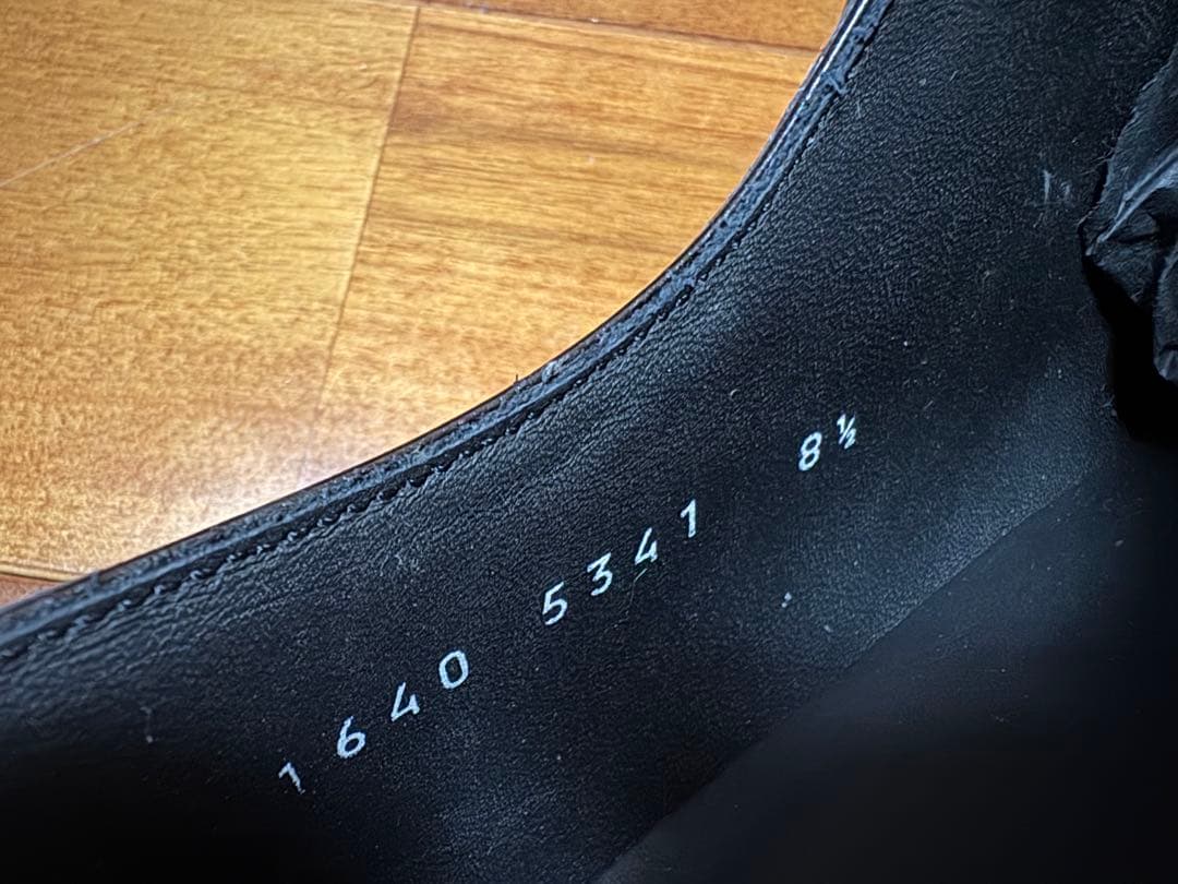 ドルガバ レースアップ カーフ 黒 42.5 新品 試着のみ 箱付