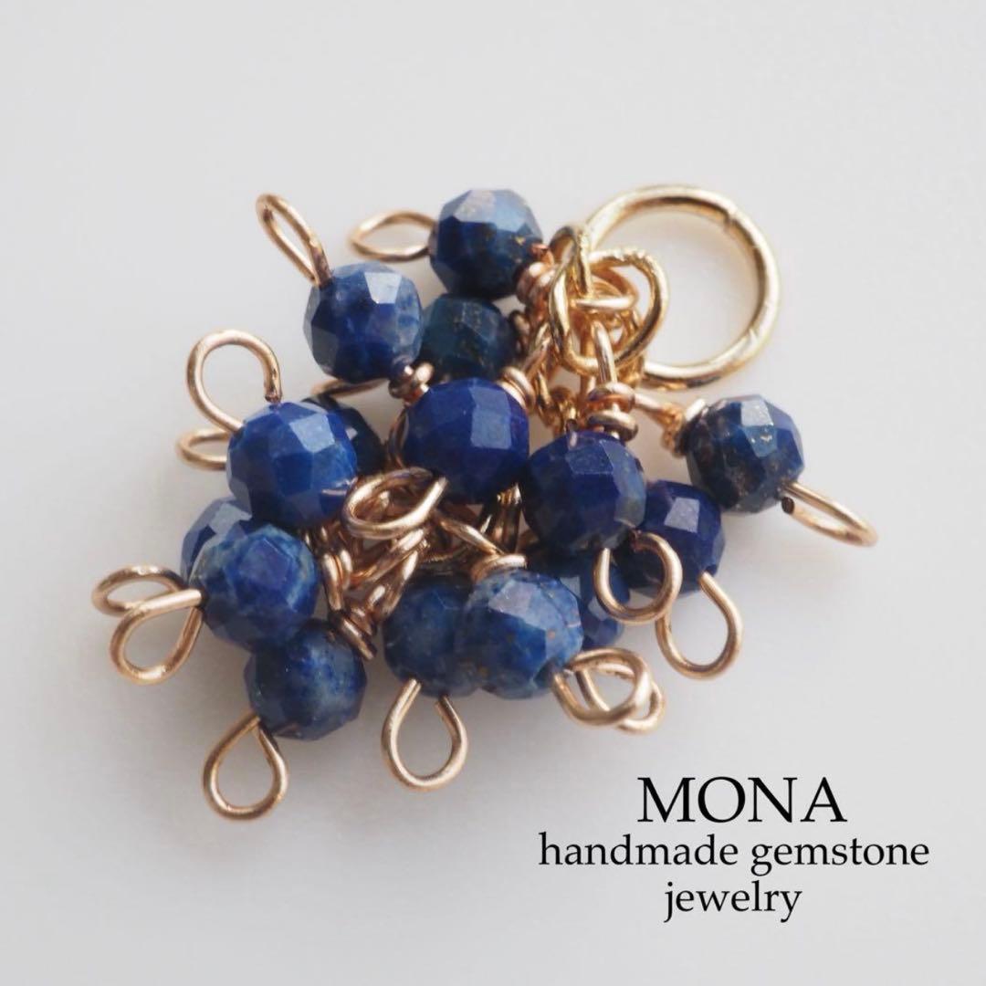 【blue.ks】 クィーンコンクシェルの花弁ネックレストップ