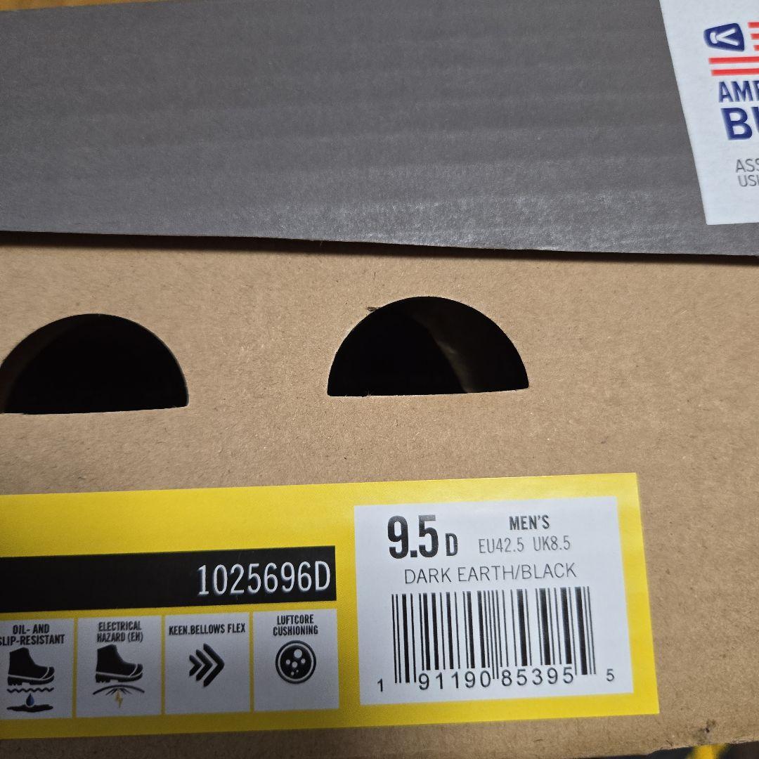 ★ 安全靴 KEEN Utility TROY 6\"KBF WP 新品未使用品