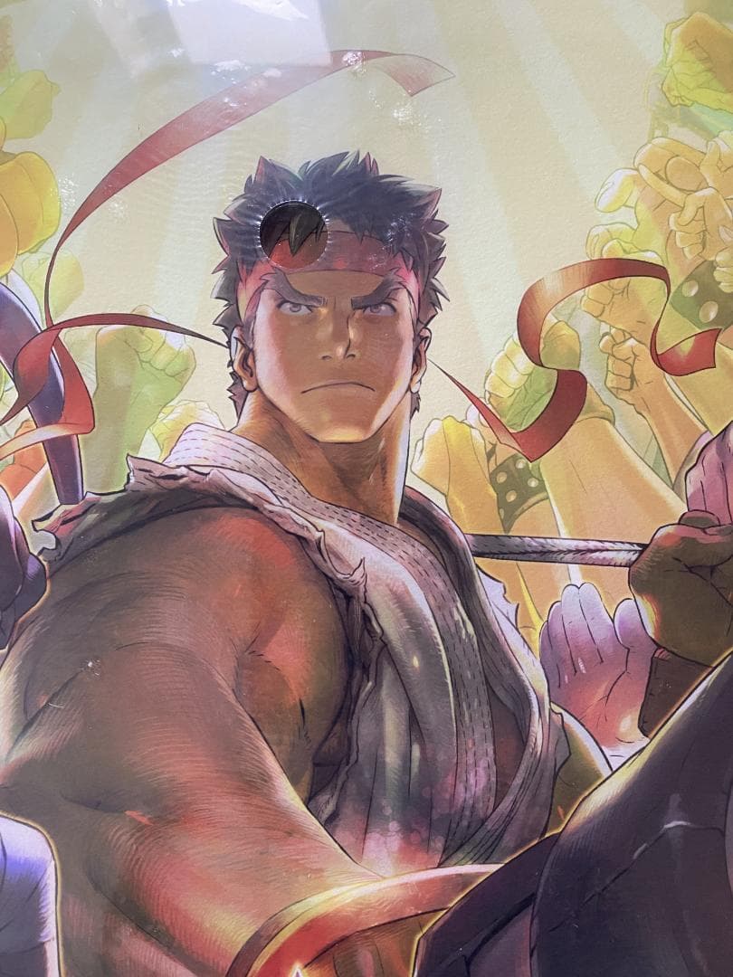 ストリートファイター 30th 額装グラフィックアート シリアルナンバー入り